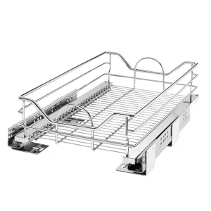 Rev-A-Shelf / 5730-15CR / Steel Pullout Organizer w/ Soft-Close for Base Cabinets