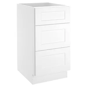 Single row 3-Drawer Kitchen Base Cabinets