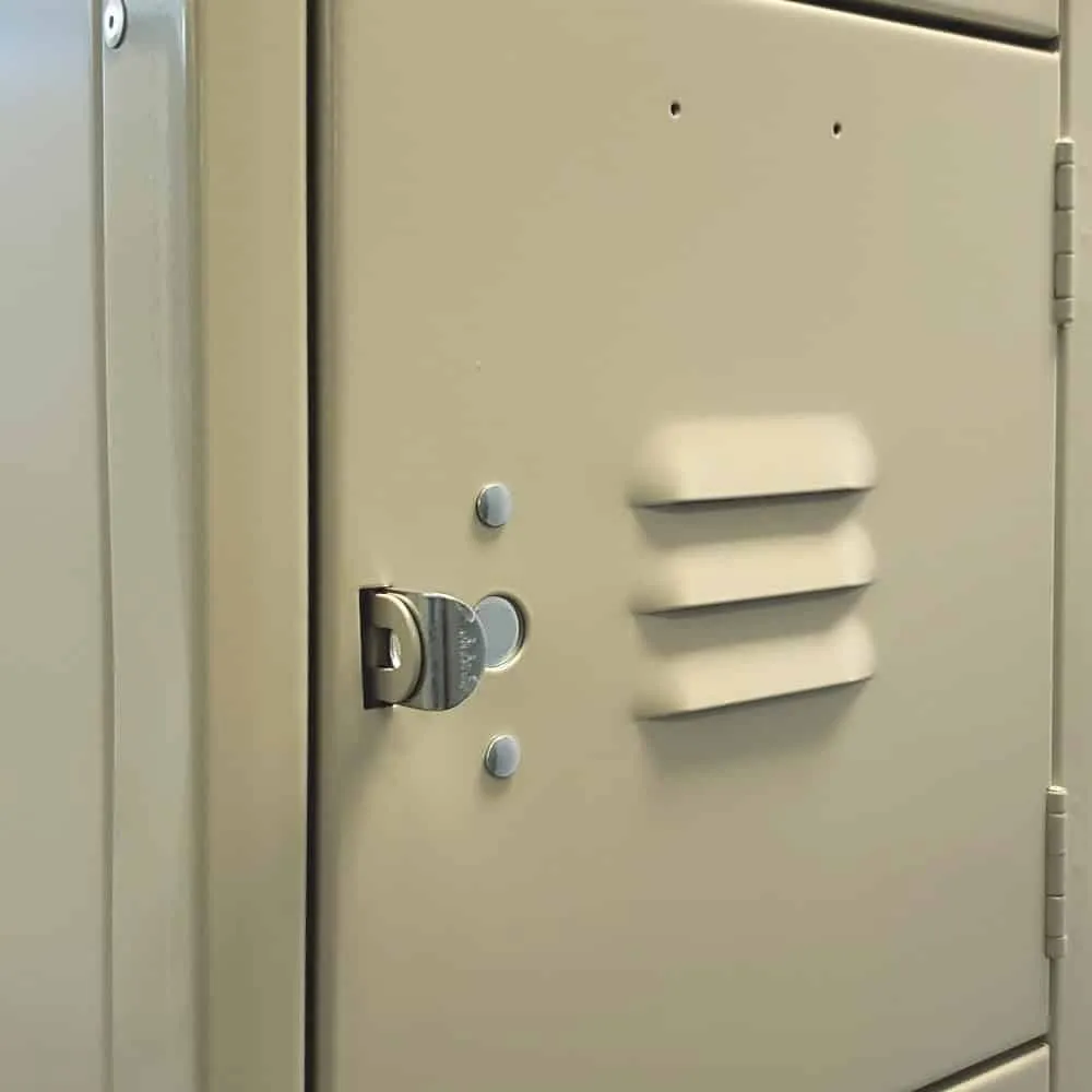 Six Tier Standard Metal Locker 3 Wide