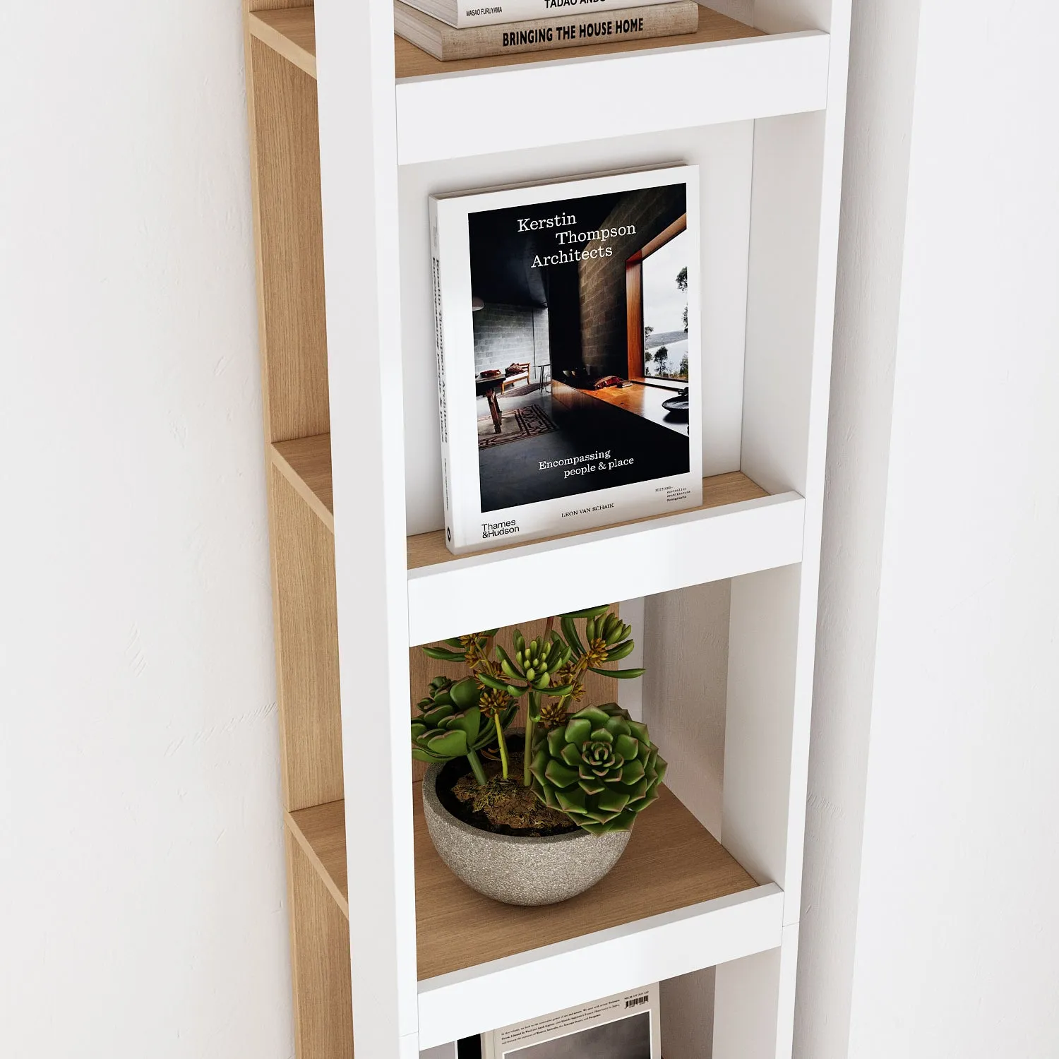 Stylish 6-Tier Open Bookshelf - Functional Display Rack