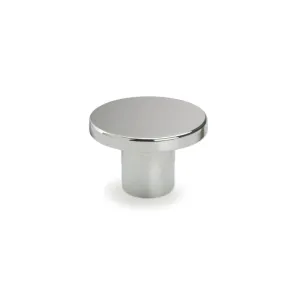 Timberline Flat Knob Handle - Chrome