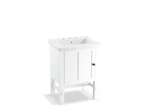 Tresham Linen White Freestanding Vanity (35.25" x 21" x 8.13")