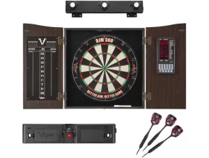 Viper Vault Deluxe Dartboard Cabinet