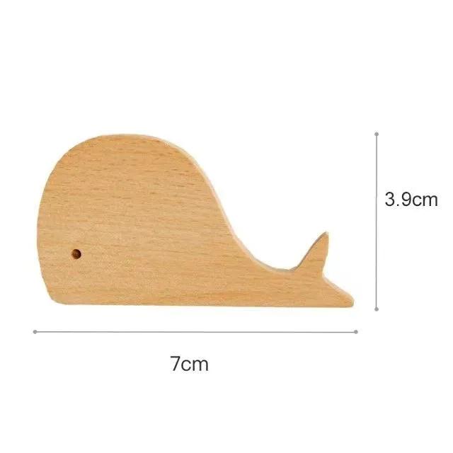 Wooden Happy-Room Hooks